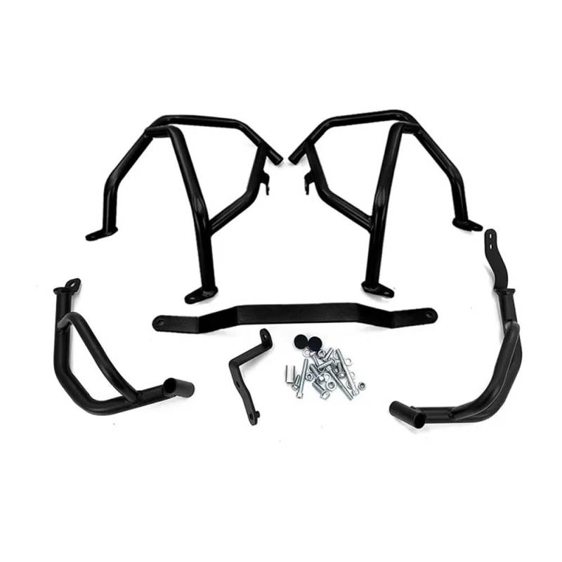 Motorradstoßstange dekorative Blöcke Motorrad DS 525X Crash Bar Siamese Motor Stoßstange Wache Crash Bar Schutz Rahmen Rahmen Schutz Für Für VOGE DS525X von ZWEUTBM