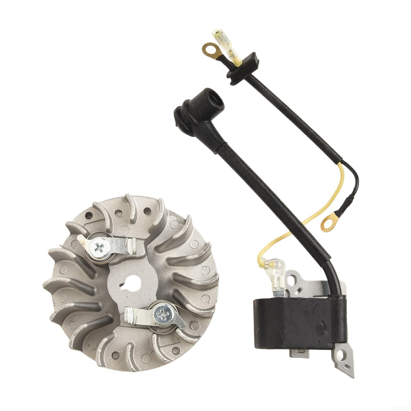 Metall-Zündspule und magnetisches Schwungrad, kompatibel mit verschiedenen Outdoor-Geräten, einschließlich Modellen wie HFor 142 Metall-Zündspule und magnetisches Schwungrad, kompatibel mit verschiedenen Outdoor-Geräten, einschließlich Modellen wie HFor 142 von ZWEquipint