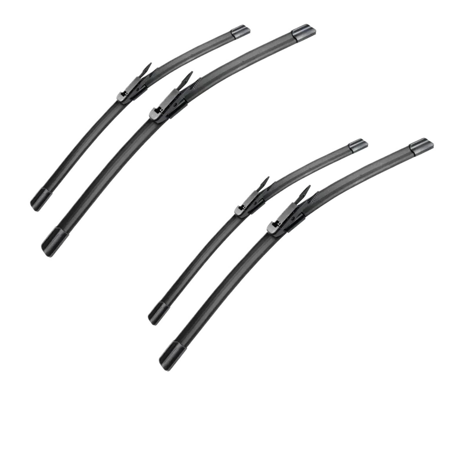 Heckscheibenwischer Für Ford Edge MK2 2015–2020, 28" + 28R" Wischerblätter vorne und hinten, Zubehör für Freischneider Wischerblätter Vorne Hinten(4 PCS) von ZWJFDGQM