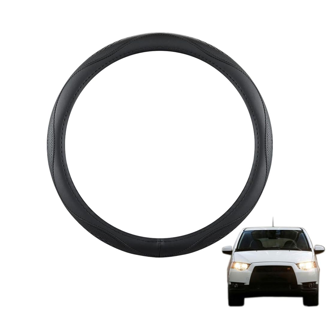 ZWJFDGQM Lenkradbezug Mikrofaser Leder Auto für Colt 2008-2012 Atmungsaktiv Lenkradschutz Anti-Rutsch Lenkradhülle für Sommer Winter Auto Zubehör Innenraum Schwarz,B ZWJFDGQM Lenkradbezug Mikrofaser Leder Auto für Colt 2008-2012 Atmungsaktiv Lenkradschutz Anti-Rutsch Lenkradhülle für Sommer Winter Auto Zubehör Innenraum Schwarz,B von ZWJFDGQM