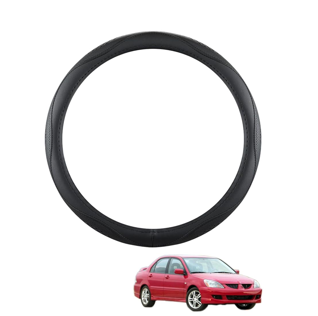 ZWJFDGQM Lenkradbezug Mikrofaser Leder Auto für Lancer 2002-2006 Atmungsaktiv Lenkradschutz Anti-Rutsch Lenkradhülle für Sommer Winter Auto Zubehör Innenraum Schwarz,B ZWJFDGQM Lenkradbezug Mikrofaser Leder Auto für Lancer 2002-2006 Atmungsaktiv Lenkradschutz Anti-Rutsch Lenkradhülle für Sommer Winter Auto Zubehör Innenraum Schwarz,B von ZWJFDGQM