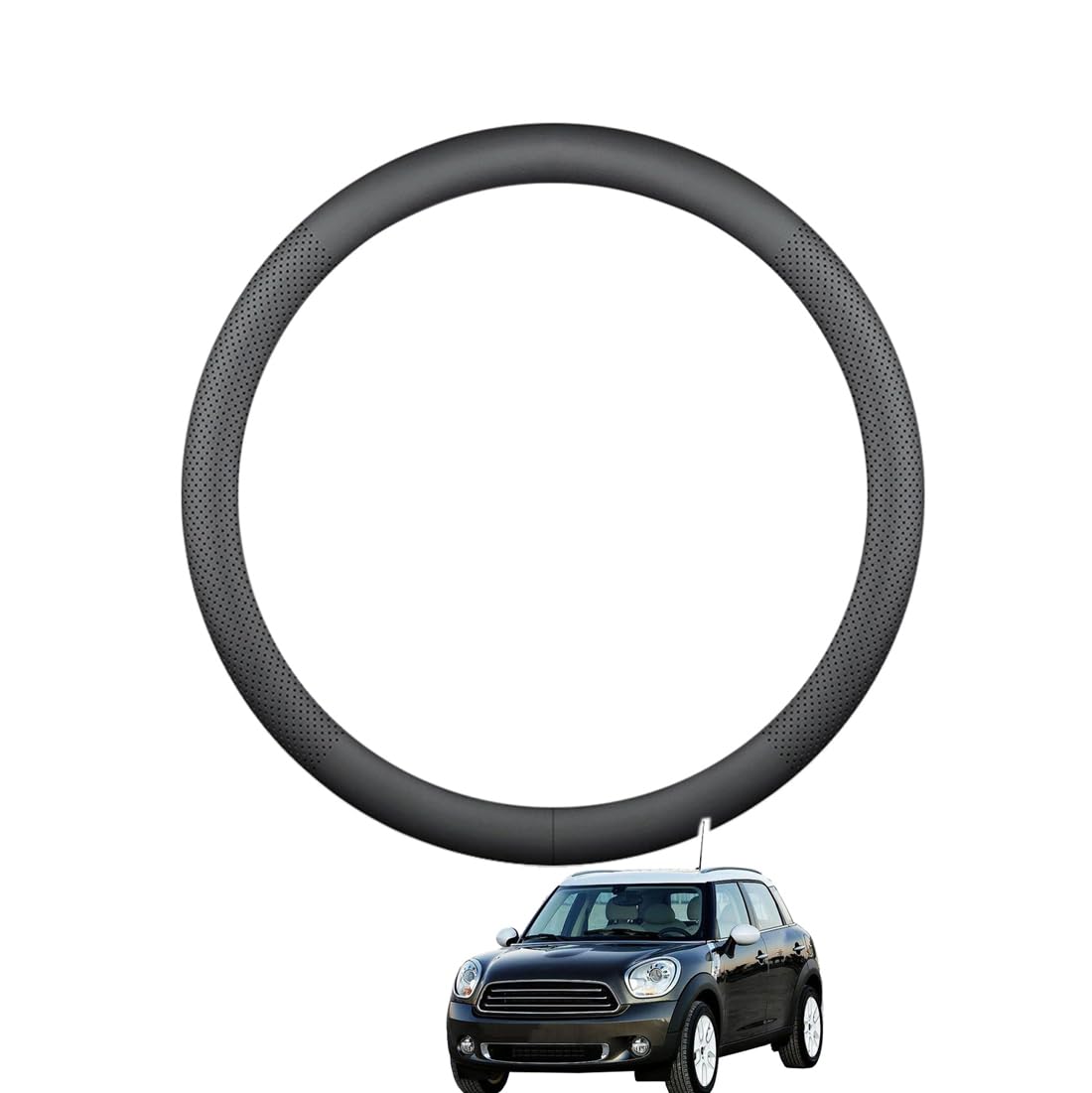 ZWJFDGQM Lenkradbezug Mikrofaser Leder Auto für R60 Countryman 2015-2017 Atmungsaktiv Lenkradschutz Anti-Rutsch Lenkradhülle für Sommer Winter Auto Zubehör Innenraum Schwarz,A ZWJFDGQM Lenkradbezug Mikrofaser Leder Auto für R60 Countryman 2015-2017 Atmungsaktiv Lenkradschutz Anti-Rutsch Lenkradhülle für Sommer Winter Auto Zubehör Innenraum Schwarz,A von ZWJFDGQM
