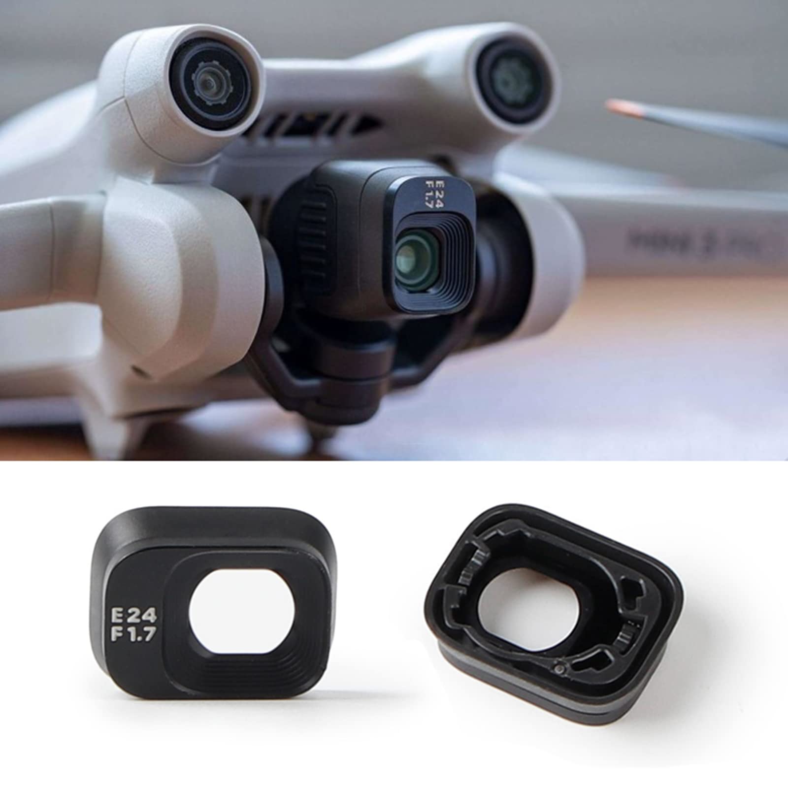 ZWLLKJGS Mini 3 Ersatz -Gimbal -Kamera -Rahmenbedeckungskappe für DJI Mini 3 Pro Reparaturteile Kamera Objektivzubehör von ZWLLKJGS