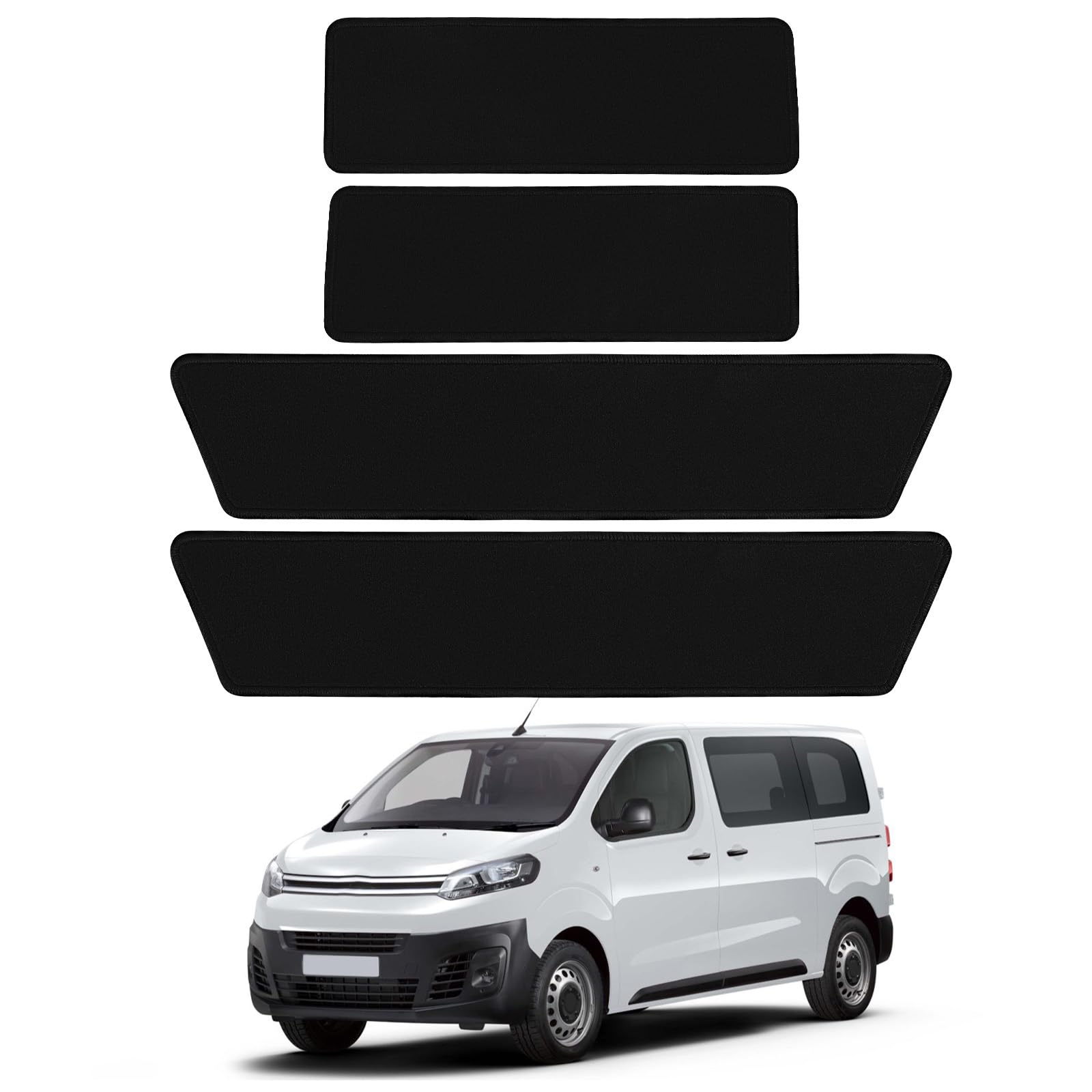 4 Stück Teppiche Fußmatten Ersatz für 2016-2023 Citroen Jumpy, Ersatz für 2019-2023 Opel Vivaro, Fußmatte Einstieg, Strapazierfähige Eingangstürmatte Wohnwagenmatte Eingang 4 Stück Teppiche Fußmatten Ersatz für 2016-2023 Citroen Jumpy, Ersatz für 2019-2023 Opel Vivaro, Fußmatte Einstieg, Strapazierfähige Eingangstürmatte Wohnwagenmatte Eingang von ZWPARTS