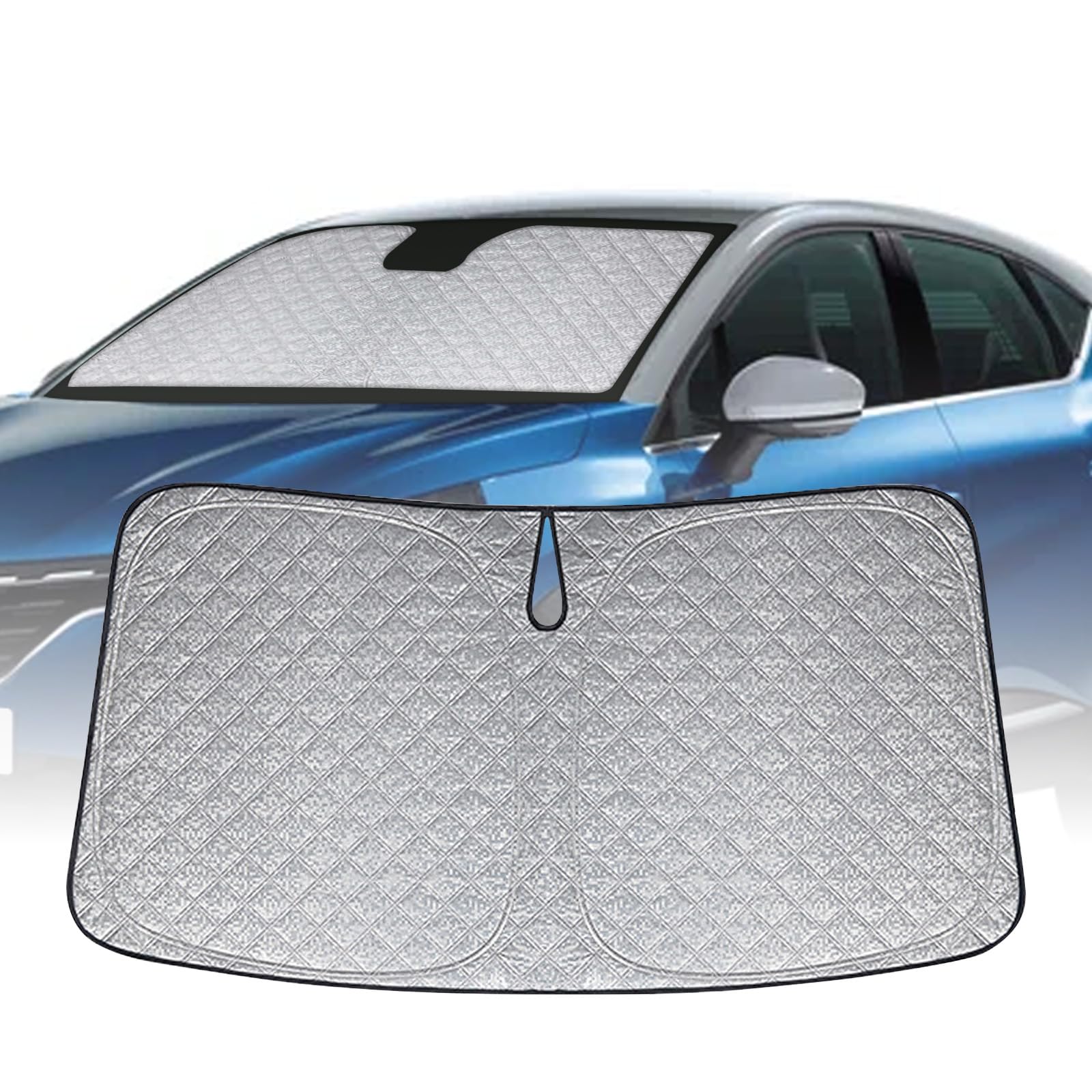 Auto Frontscheiben Sonnenblende Ersatz für Renault Captur 2014-2024, Faltbarer Sonnenschutz für Auto Windschutzscheibe, um 99% UVR zu Blockieren und Ihr Fahrzeug Kühler zu Halten Auto Frontscheiben Sonnenblende Ersatz für Renault Captur 2014-2024, Faltbarer Sonnenschutz für Auto Windschutzscheibe, um 99% UVR zu Blockieren und Ihr Fahrzeug Kühler zu Halten von ZWPARTS