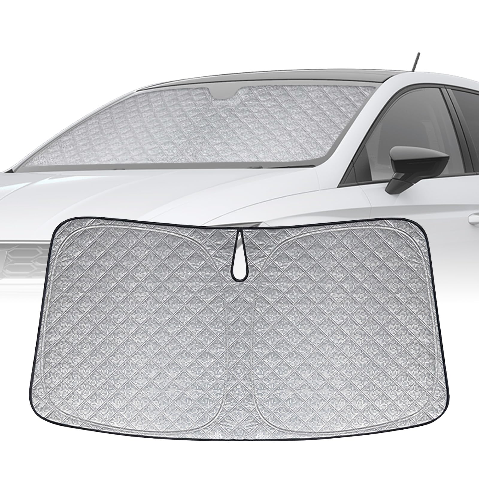 Auto Frontscheiben Sonnenblende Ersatz für Seat Ibiza MK5 2017-2024, Faltbarer Sonnenschutz für Auto Windschutzscheibe, um 99% UVR zu Blockieren und Ihr Fahrzeug Kühler zu Halten Auto Frontscheiben Sonnenblende Ersatz für Seat Ibiza MK5 2017-2024, Faltbarer Sonnenschutz für Auto Windschutzscheibe, um 99% UVR zu Blockieren und Ihr Fahrzeug Kühler zu Halten von ZWPARTS