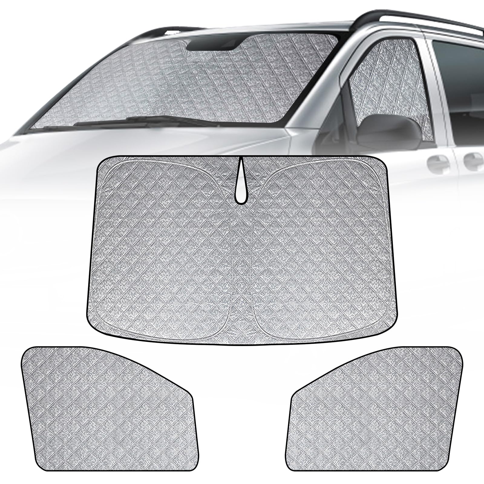 Auto Sonnenblende Ersatz für 2014-2025 Mercedes-Benz W447, 3 STK Faltbarer Sonnenschutz für Auto Innenabdeckung, Windschutzscheibenabdeckung um 99% UVR zu Blockieren und Ihr Fahrzeug Kühler zu Halten Auto Sonnenblende Ersatz für 2014-2025 Mercedes-Benz W447, 3 STK Faltbarer Sonnenschutz für Auto Innenabdeckung, Windschutzscheibenabdeckung um 99% UVR zu Blockieren und Ihr Fahrzeug Kühler zu Halten von ZWPARTS