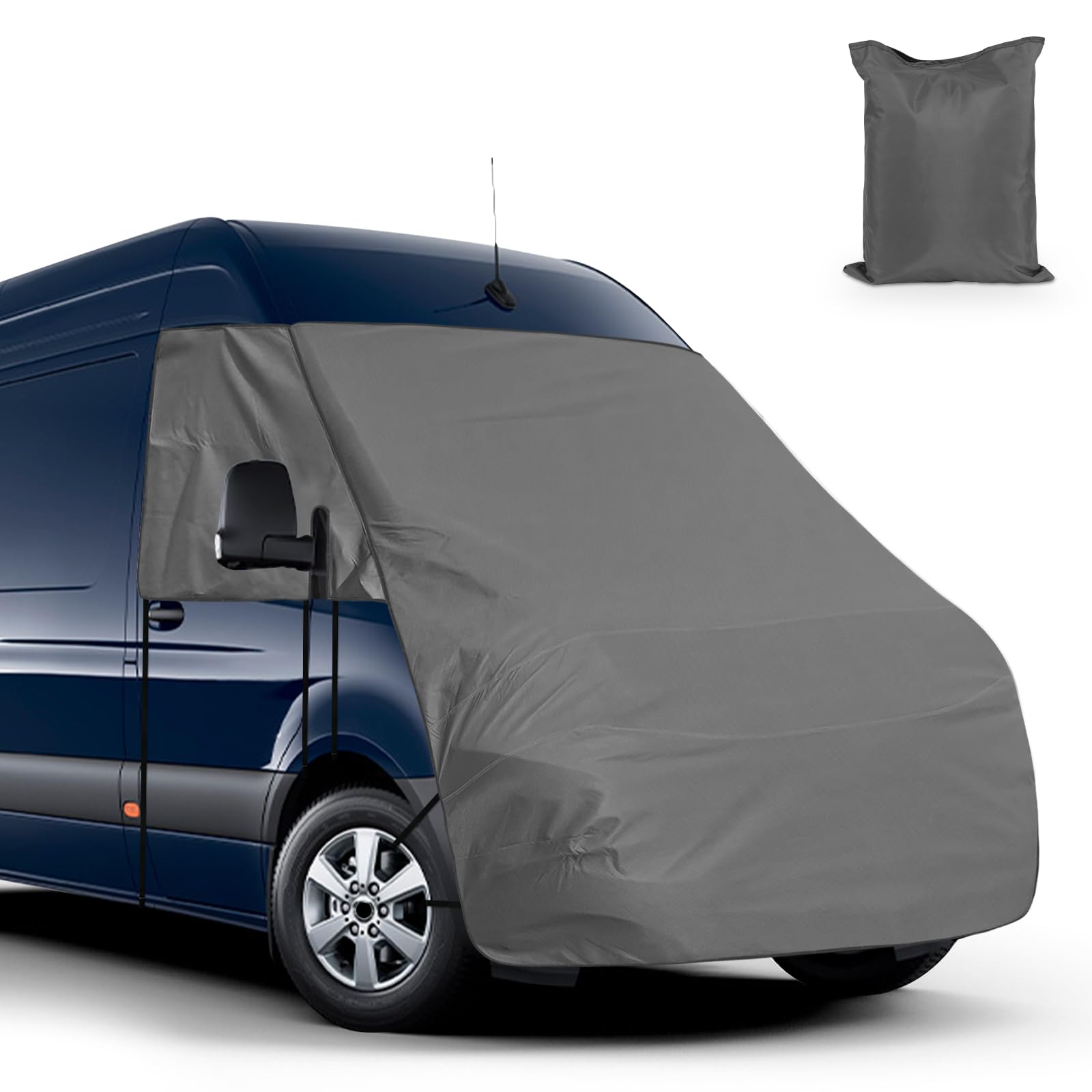 Auto Windschutzscheiben Abdeckung Ersatz für Mercedes Sprinter 2019-2025, 420D Oxford Frontscheibe Abdeckung für Wohnmobil, Blockiert UV Strahlen, Wetterfeste Autoabdeckung Deckt Gesamte Motorhaube Auto Windschutzscheiben Abdeckung Ersatz für Mercedes Sprinter 2019-2025, 420D Oxford Frontscheibe Abdeckung für Wohnmobil, Blockiert UV Strahlen, Wetterfeste Autoabdeckung Deckt Gesamte Motorhaube von ZWPARTS