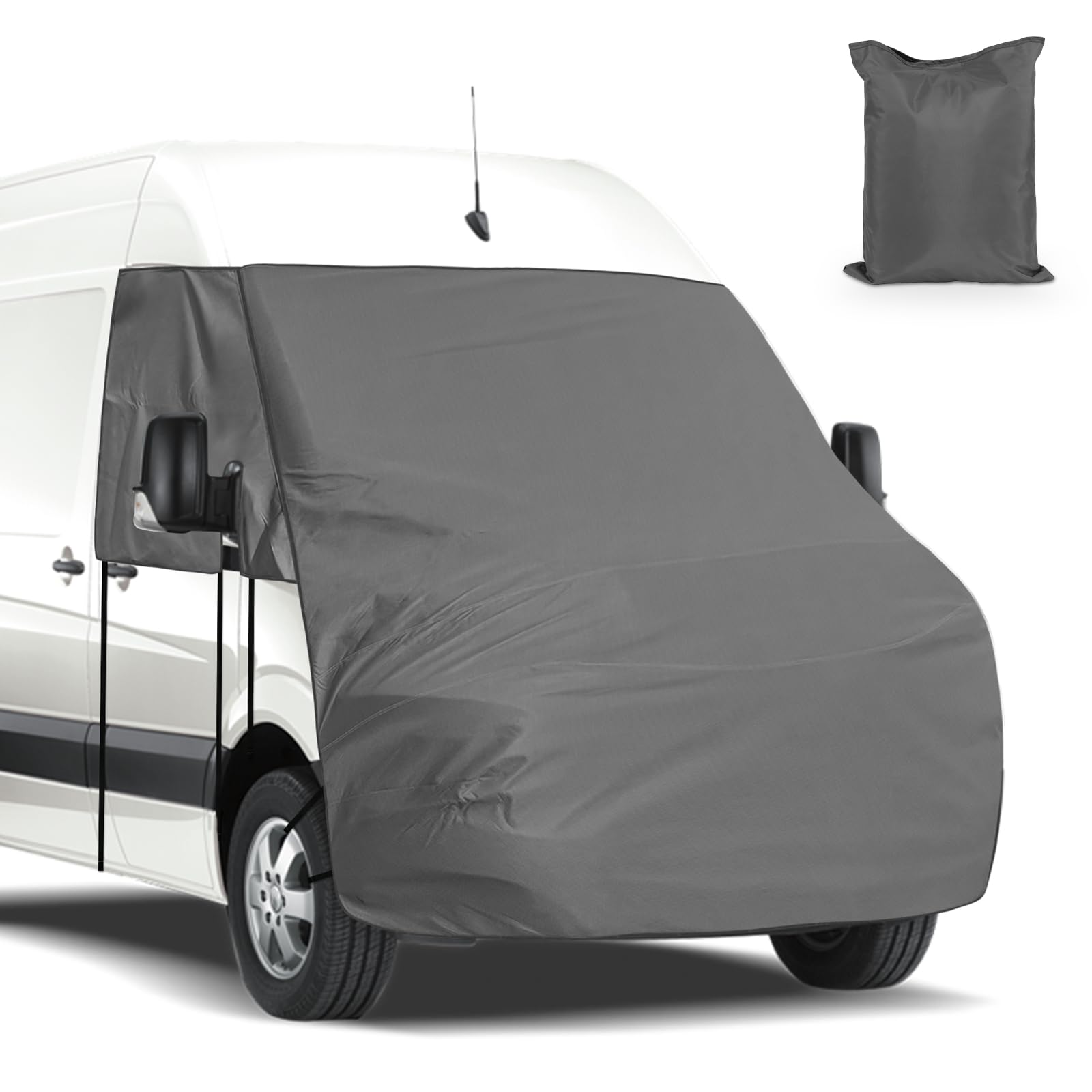 Auto Windschutzscheiben Abdeckung Ersatz für VW Crafter 2007-2017, 420D Oxford Abdeckung Frontscheibe Gewebt für Wohnmobil, Blockiert UV Strahlen, Wetterfeste Autoabdeckung Deckt Gesamte Motorhaube Auto Windschutzscheiben Abdeckung Ersatz für VW Crafter 2007-2017, 420D Oxford Abdeckung Frontscheibe Gewebt für Wohnmobil, Blockiert UV Strahlen, Wetterfeste Autoabdeckung Deckt Gesamte Motorhaube von ZWPARTS