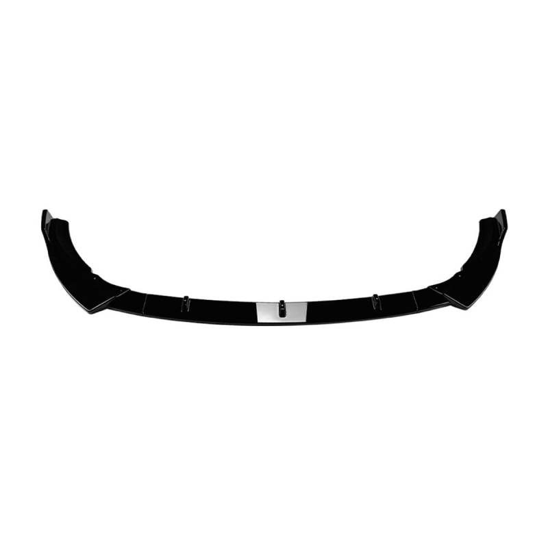 Auto Frontspoiler Spoiler für Benz C-Class Late Model W205 C205 S205 2019-2021 AMG, Frontstoßstange Lippe Splitter Lippenkörper Diffusor Spoilerlippe Exterieur Zubehör,A-Glossy Black von ZXBL