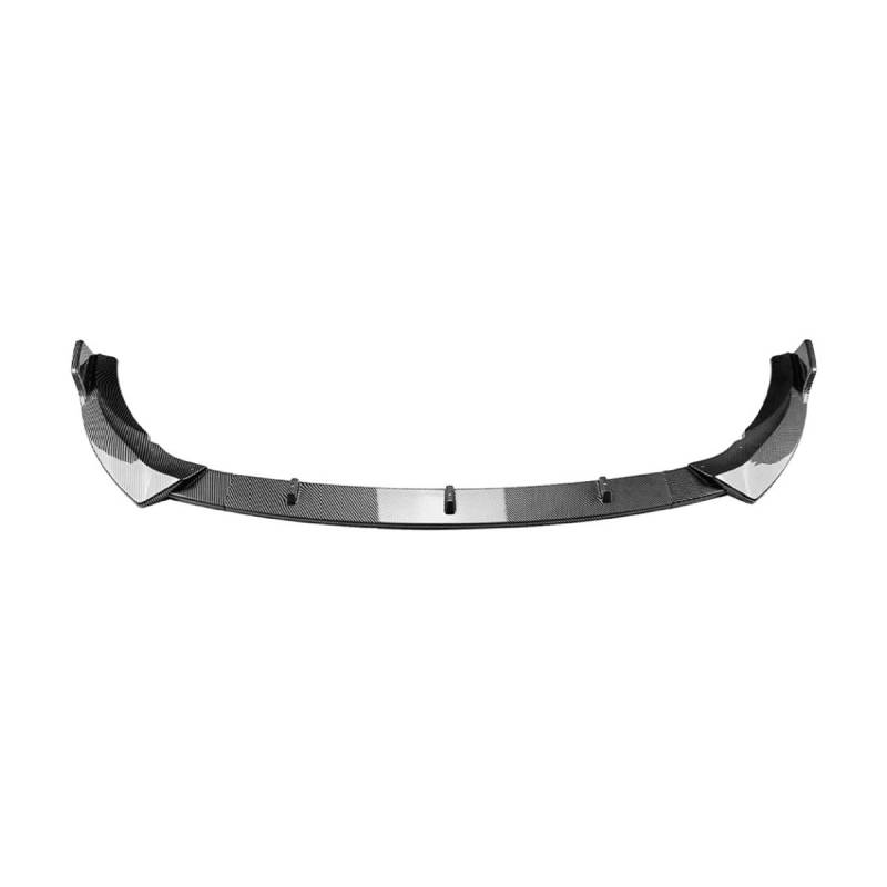 Auto Frontspoiler Spoiler für Benz C-Class Late Model W205 C205 S205 2019-2021 AMG, Frontstoßstange Lippe Splitter Lippenkörper Diffusor Spoilerlippe Exterieur Zubehör,B-Carbon Fiber von ZXBL