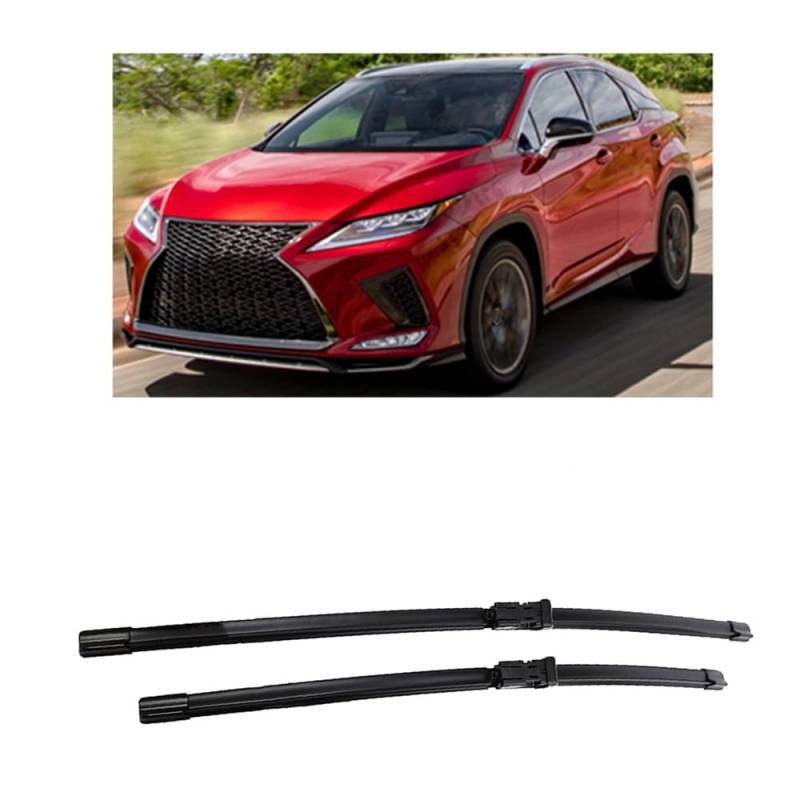 Scheibenwischer Ersatz Gummi für Lexus RX RX200t RX300 RX450h 2016-2020 26''+20", Windschutzscheibe Vordere Wischerblätter Windschutzscheibe Frontscheibe Zubehör von ZXBL