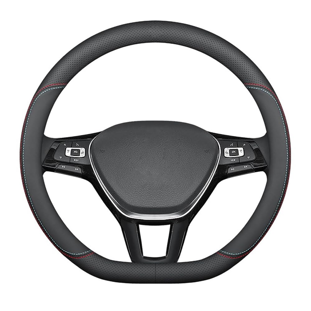 Lenkradbezug Auto für Audi Q5 Sportback FY I 2021-2024,Mikrofaser Leder Lenkradhülle 37-38cm/15'' Lenkradhülle für Sommer & Winter Anti Rutsch Lenkradabdeckung Lenkradschoner Lenkradbezug Auto für Audi Q5 Sportback FY I 2021-2024,Mikrofaser Leder Lenkradhülle 37-38cm/15'' Lenkradhülle für Sommer & Winter Anti Rutsch Lenkradabdeckung Lenkradschoner von ZXCVDF