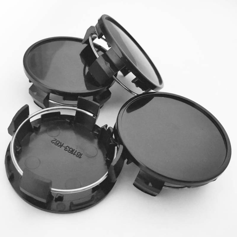 ZXCVDF 4 Stück Nabendeckel 62mm für Toyota Land Cruiser/4runner 2013-2015 Radnabenkappen Felgendeckel Kohlefaser Nabenkappen Schutzzubehör dekorative Autoreifen-Felgenzubehör,Black-1 von ZXCVDF