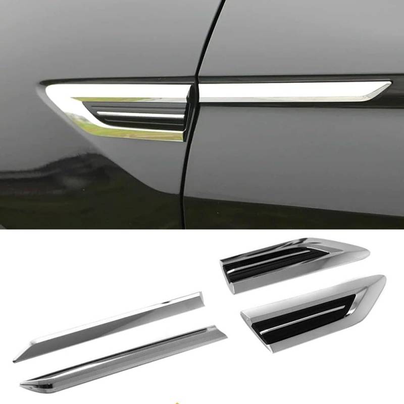 ZXCVDF Auto Emblem für VW Touran 2 (II) 5T Auto Seitenflügel Heckklappe Logo Abzeichen 3D Aufkleber Karosserie Kofferraum Dekoration für Auto Fenster Tür von ZXCVDF