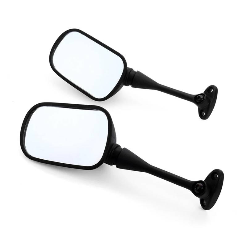 Rückspiegel für Motorräder 2 Stücke Schwarz Links Rechts Motorrad Rückspiegel Für CBR600RR 2003 2004 2005 2006 2007 Für CBR1000RR 2004 2005 2006 2007 Spiegel von ZXCYGG