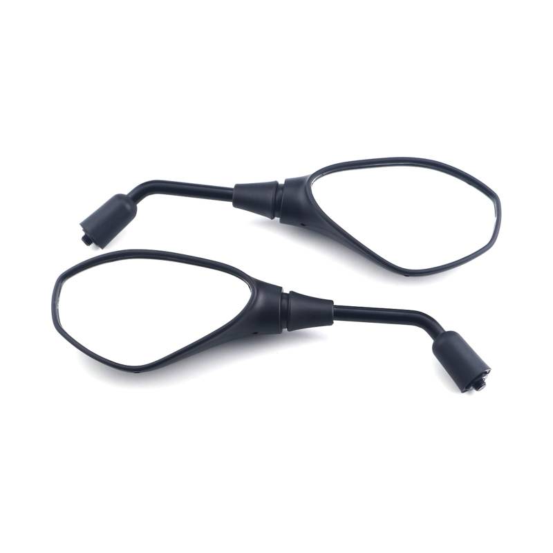 Rückspiegel für Motorräder Aluminium-Seitenrückspiegel Für R1200GS Für R1250GS Für R1300GS Für R1200R Für LC Für ADV Für A&dventure Spiegel(Black ABS Plastic) von ZXCYGG
