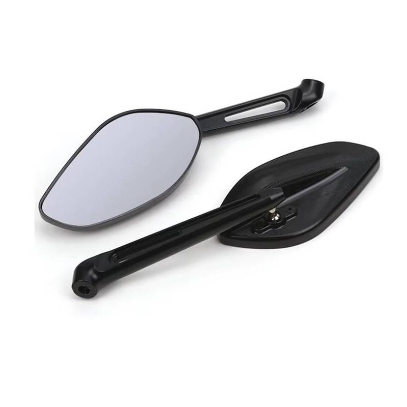 Rückspiegel für Motorräder Aluminiumlegierung Motorrad Rückspiegel 8 10MM Seitenspiegel Für MT07 09 Für XSR700 Spiegel von ZXCYGG