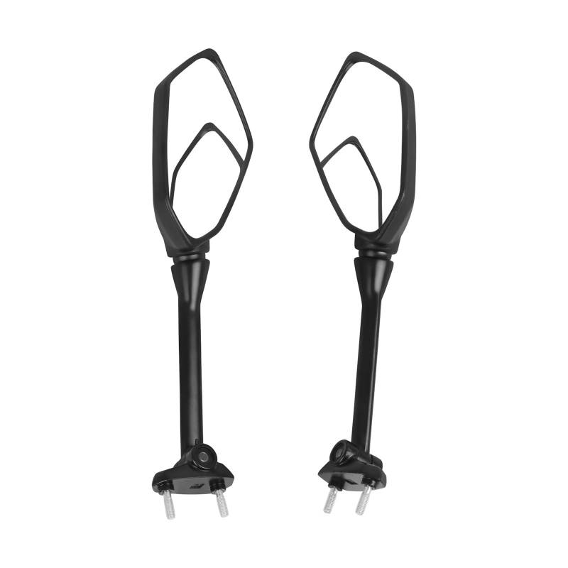 Rückspiegel für Motorräder Motorrad Rückansicht Konvexen Seite Spiegel Für N&INJA Für 650R Für ER6F 2009-2022 Für 400R 2010-2021 Spiegel von ZXCYGG