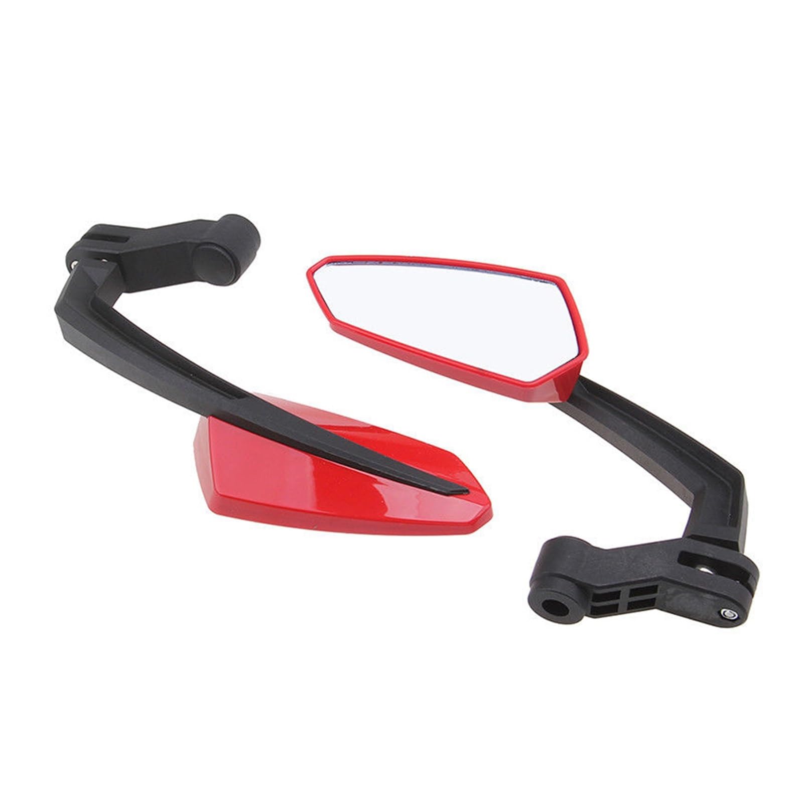 Rückspiegel für Motorräder Motorrad Rückspiegel A&BS Roller Seitenspiegel Motorrad E-bike Roller Rückspiegel Motorrad Zubehör Spiegel(Multi-colored) von ZXCYGG
