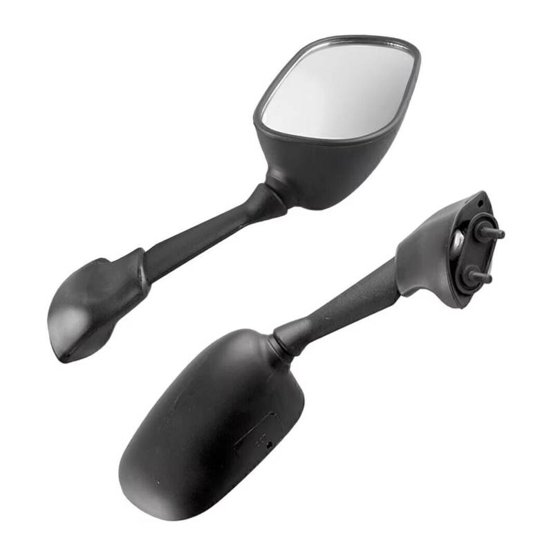 Rückspiegel für Motorräder Motorrad-Seitenrückspiegel Schwarz Für YZF Für R6R Für R6 2006 2007 Spiegel von ZXCYGG