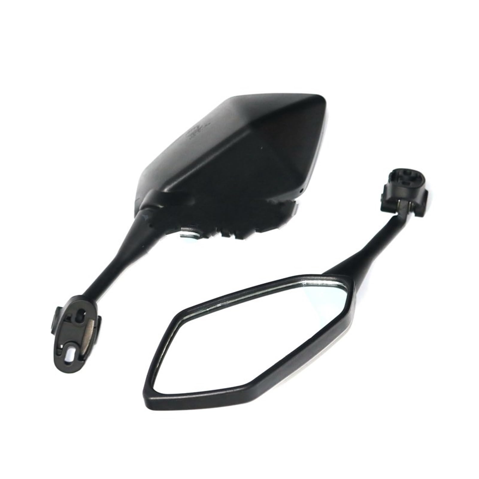 Rückspiegel für Motorräder Motorrad Spiegel Sport Bike Roller Rückspiegel Ersatz Für CBR Für F4 Spiegel(Black) von ZXCYGG