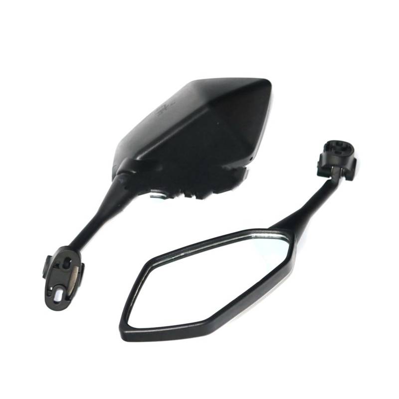 Rückspiegel für Motorräder Motorrad Spiegel Sport Bike Roller Rückspiegel Ersatz Für CBR Für F4 Spiegel(Black) von ZXCYGG