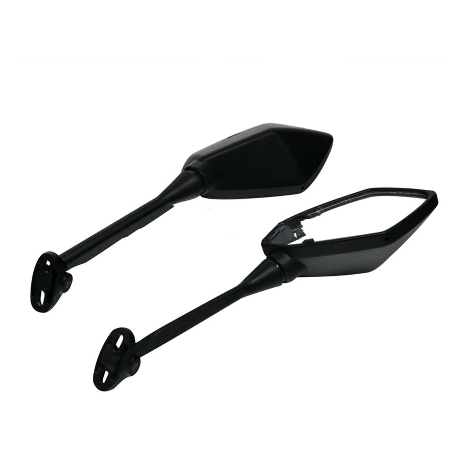 Rückspiegel für Motorräder Motorrad Spiegel Sport Bike Roller Rückspiegel Ersatz Für CBR Für F4 Spiegel(Black2) von ZXCYGG