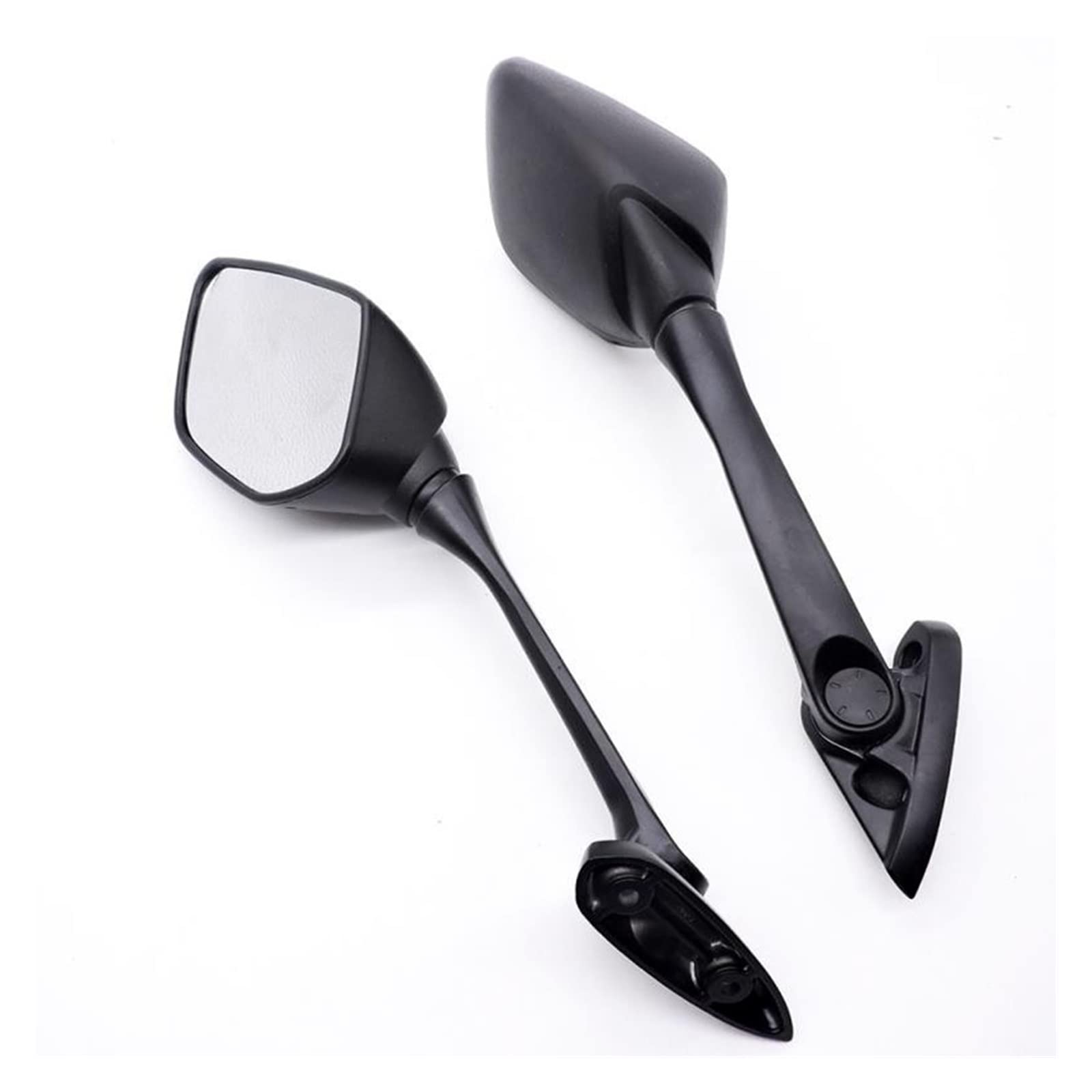 Rückspiegel für Motorräder Motorradzubehör Motorrad-Seitenspiegel Toter-Winkel-Rückspiegel Für YZF-R3 Für YZF-R25 2015-2017 Spiegel(Black) von ZXCYGG