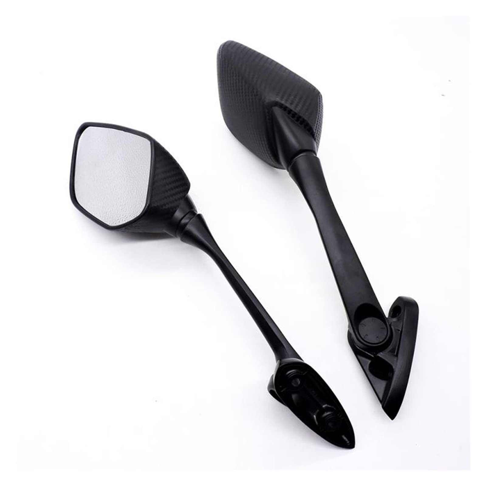 Rückspiegel für Motorräder Motorradzubehör Motorrad-Seitenspiegel Toter-Winkel-Rückspiegel Für YZF-R3 Für YZF-R25 2015-2017 Spiegel(Black2) von ZXCYGG