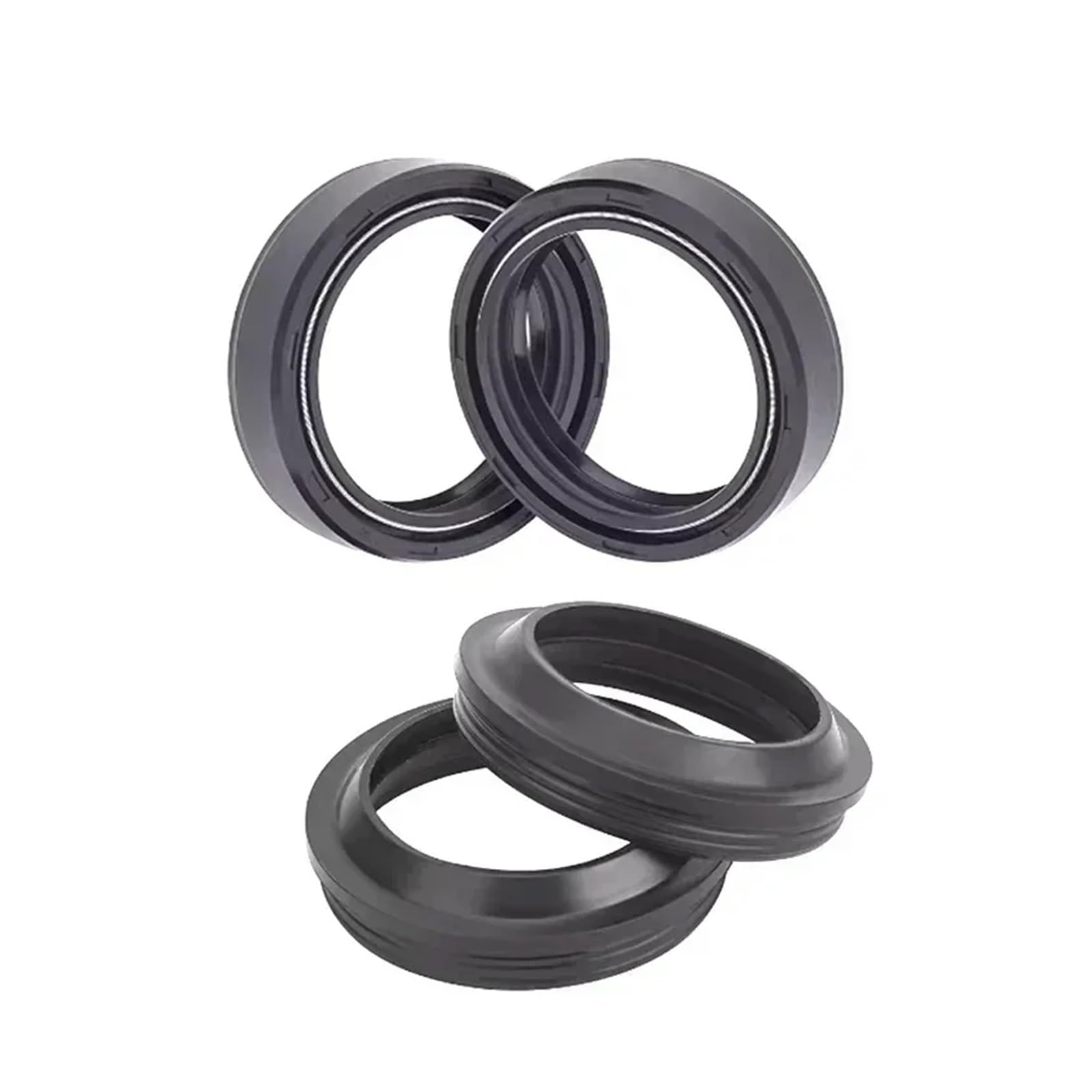 30x40,5x10,5 Front Shock Gabel Dämpfer Welle Öl Dichtung Halterungen 30 40,5 Staub Abdeckung for RG80 RG80C RG 80 TC90 TS90 TS TC 90(2pc Seal 2pc Cover) von ZXXSCPCB