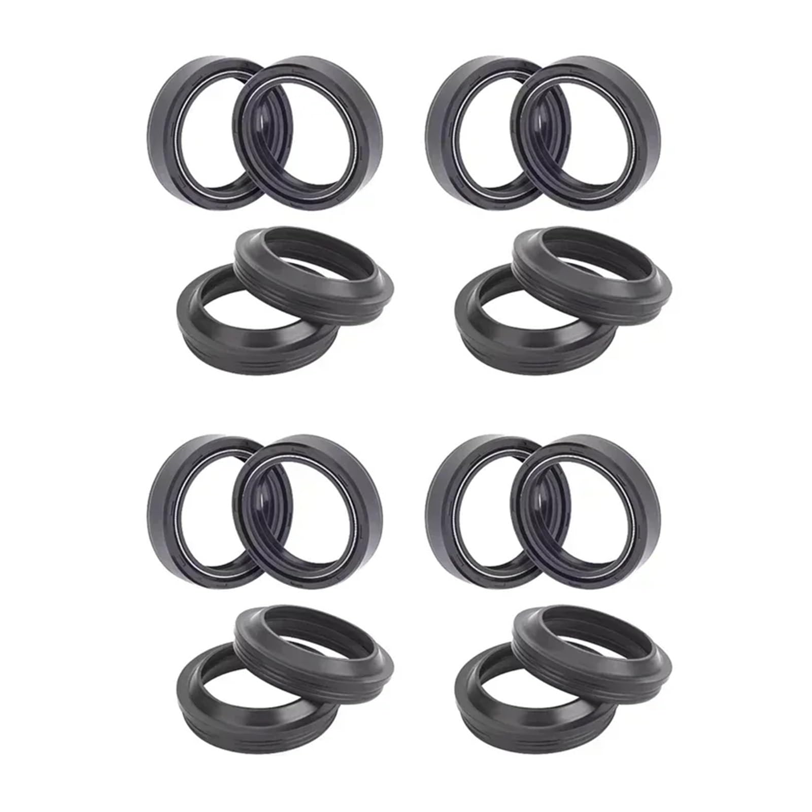30x40,5x10,5 Front Shock Gabel Dämpfer Welle Öl Dichtung Halterungen 30 40,5 Staub Abdeckung for RG80 RG80C RG 80 TC90 TS90 TS TC 90(8pc Seal 8pc Cover) von ZXXSCPCB