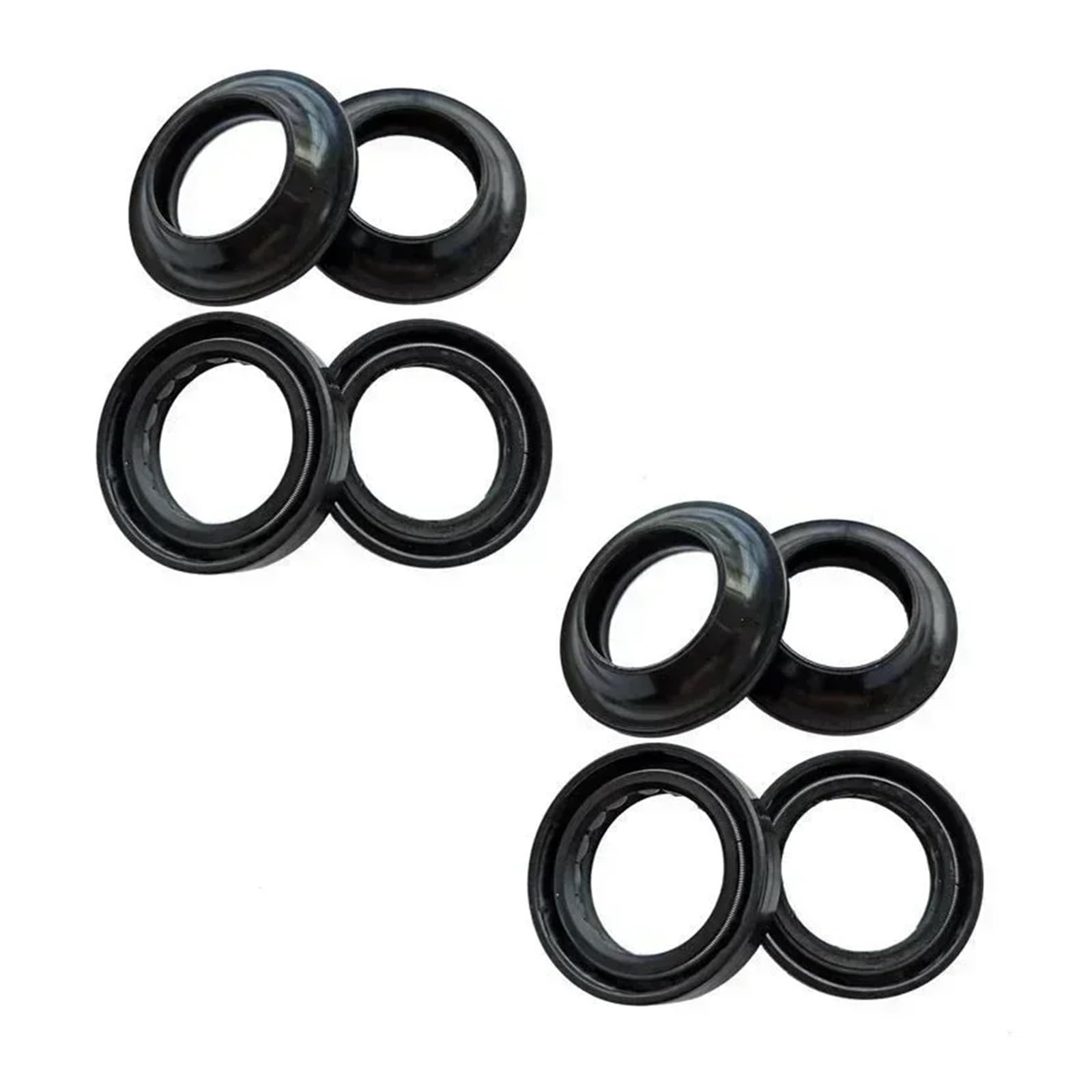 35x48 Front Shock Gabel Dämpfer Welle Öl Dichtung Halterungen & Staub Abdeckung for R1200C ADVANGARDE KLASSISCHE UNABHÄNGIGE R1200 R 1200 C(4pc Seal 4pc Cover) von ZXXSCPCB