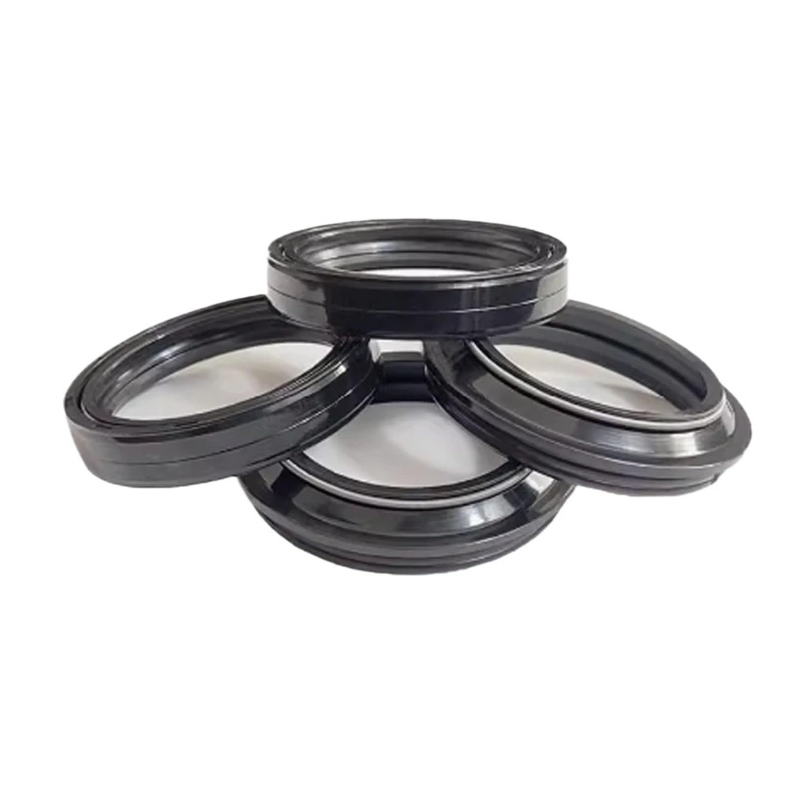 41x53x10,5 41 * 53 Front Shock Gabel Dämpfer Welle Öl Dichtung Halterungen 41 53 Staub Abdeckung for DT125 DT125R 00 DT125X 2005 DT 125(2pc Seal 2pc Cover) von ZXXSCPCB