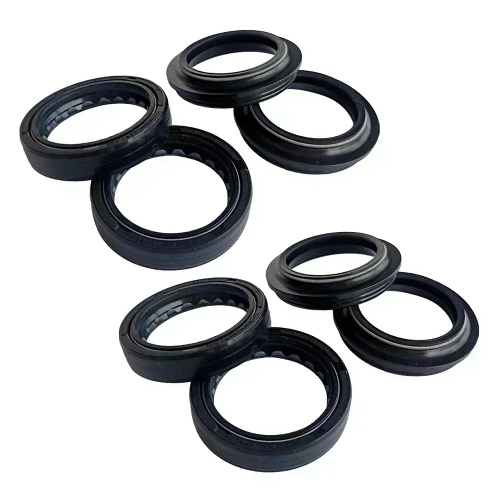 41x54x11 Front Shock Gabel Dämpfer Welle Öl Dichtung Halterungen 41 54 Staub Abdeckung for Z1000SX Z1000 Z 1000 SX 2011-2019 2017 2018(4pc Seal 4pc Cover) von ZXXSCPCB
