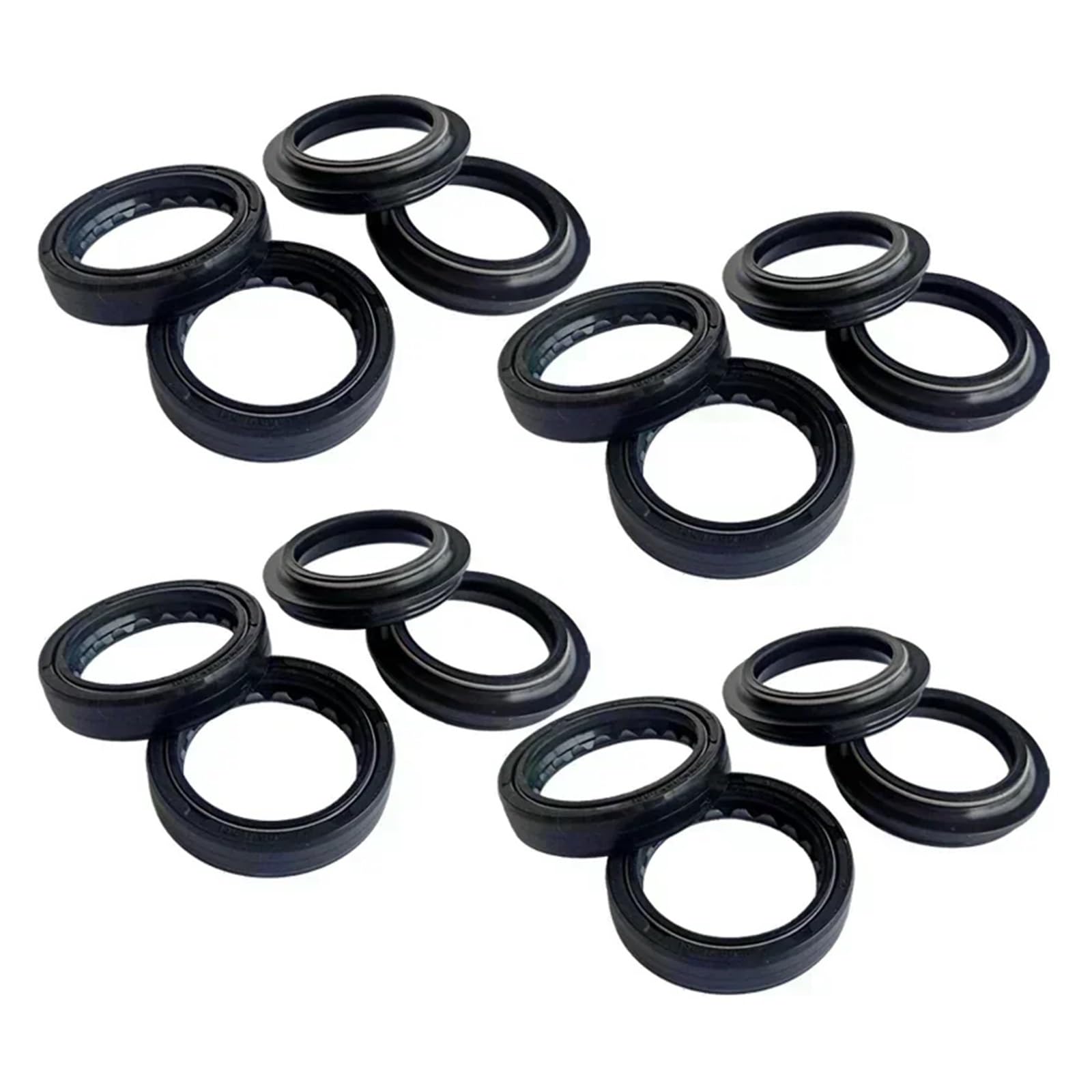 41x54x11 Front Shock Gabel Dämpfer Welle Öl Dichtung Halterungen 41 54 Staub Abdeckung for Z1000SX Z1000 Z 1000 SX 2011-2019 2017 2018(8pc Seal 8pc Cover) von ZXXSCPCB