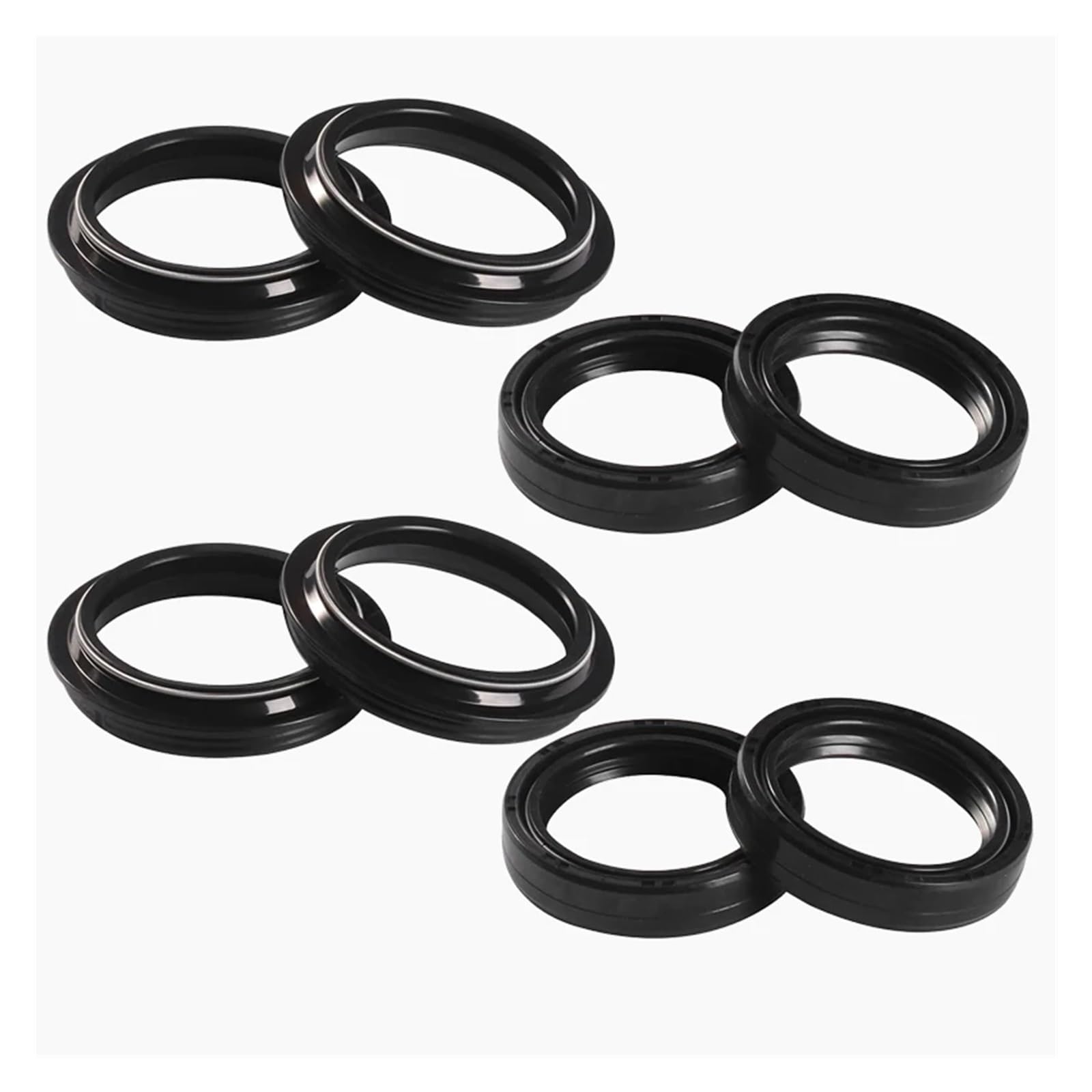 43x54 Front Shock Gabel Dämpfer Welle Öl Dichtung 43 54 Staub Abdeckung for GSX-R1100K GSXR1100K GSXR1100 GSX-R1100 GSXR GSX-R 1100(4pc Seal 4pc Cover) von ZXXSCPCB