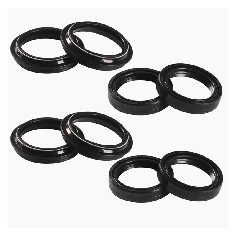 43x54 Front Shock Gabel Dämpfer Welle Öl Dichtung 43 54 Staub Abdeckung for GSX-R1100K GSXR1100K GSXR1100 GSX-R1100 GSXR GSX-R 1100(4pc Seal 4pc Cover) von ZXXSCPCB