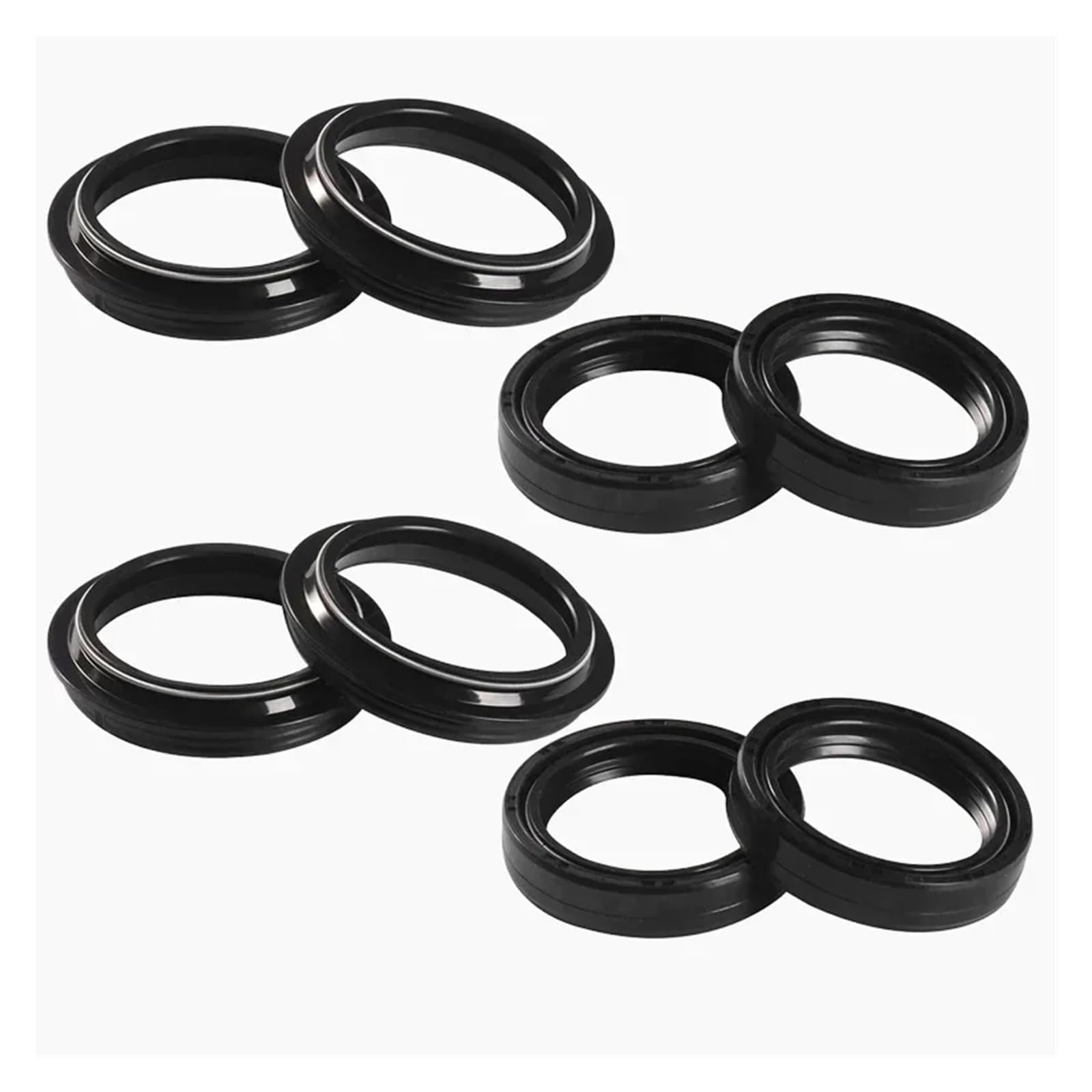 43x54x11 Front Shock Gabel Dämpfer Welle Öl Dichtung Bar Halterungen 43 54 Staub Abdeckung for F800S F800ST 2006-2012 11 F800 F 800 S ST(4pc Seal 4pc Cover) von ZXXSCPCB