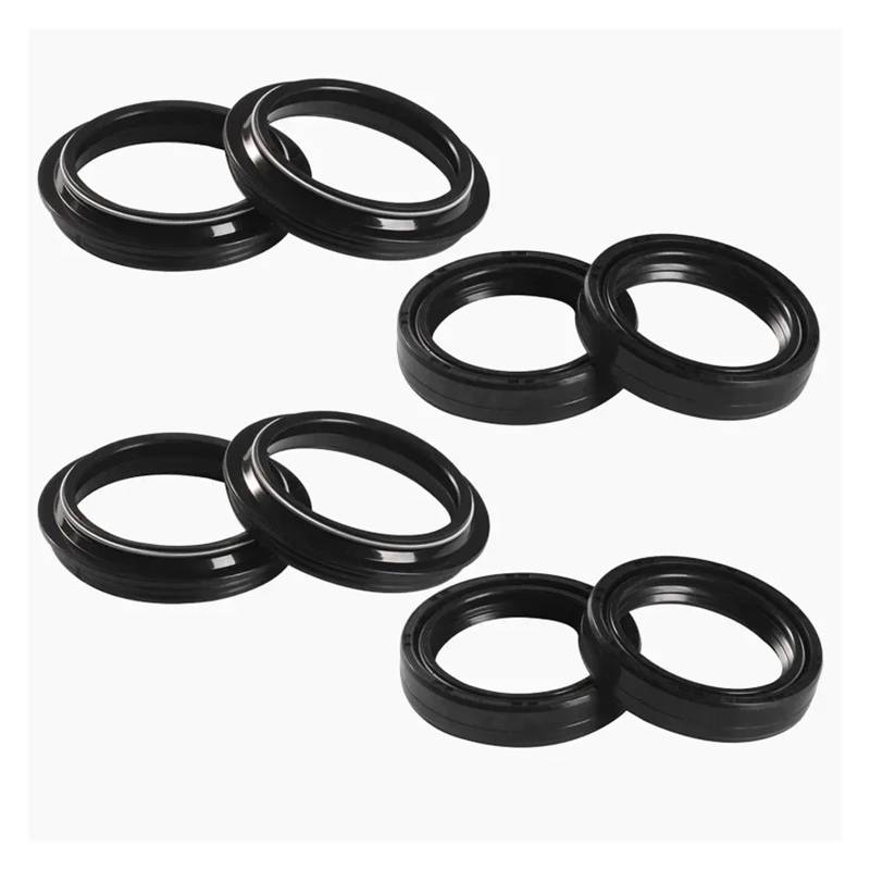 43x54x11 Front Shock Gabel Dämpfer Welle Öl Dichtung Bar Halterungen 43 54 Staub Abdeckung for F800S F800ST 2006-2012 11 F800 F 800 S ST(4pc Seal 4pc Cover) von ZXXSCPCB