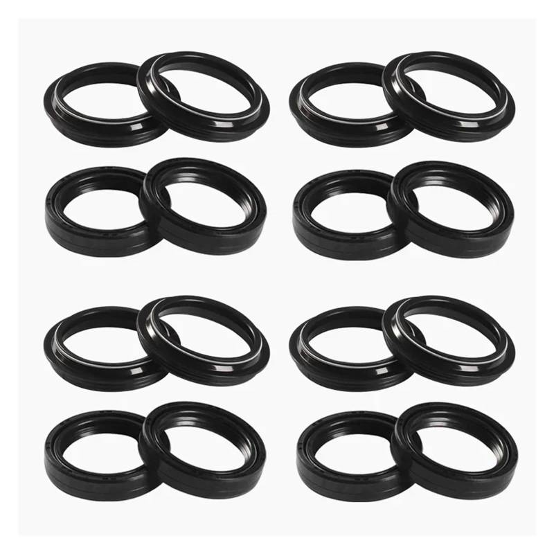43x54x11 Front Shock Gabel Dämpfer Welle Öl Dichtung Bar Halterungen 43 54 Staub Abdeckung for F800S F800ST 2006-2012 11 F800 F 800 S ST(8pc Seal 8pc Cover) von ZXXSCPCB