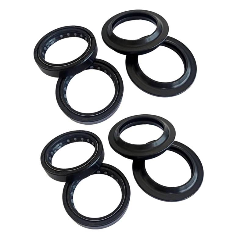 43x55x11 43 * 55 Front Shock Gabel Dämpfer Welle Öl Dichtung Halterungen 43 55 Staub Abdeckung for ROCKET III ALLE VERSIONEN 2300 04-16(4pc Seal 4pc Cover) von ZXXSCPCB