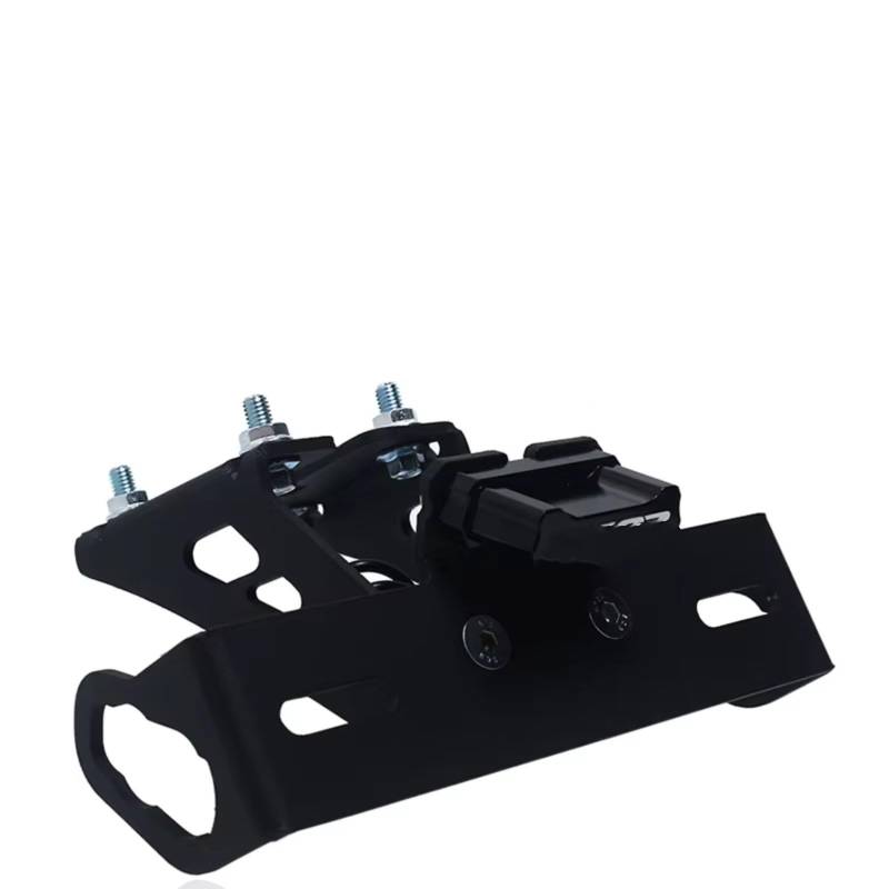 Motorrad Nummernschildhalter Kompatibel Mit Für ZX-6R 2019 2020 2021 2022 2023 Motorrad Verstellbarer Blinker Kennzeichenrahmen Kennzeichenhalter(B) von ZXYIWSDF