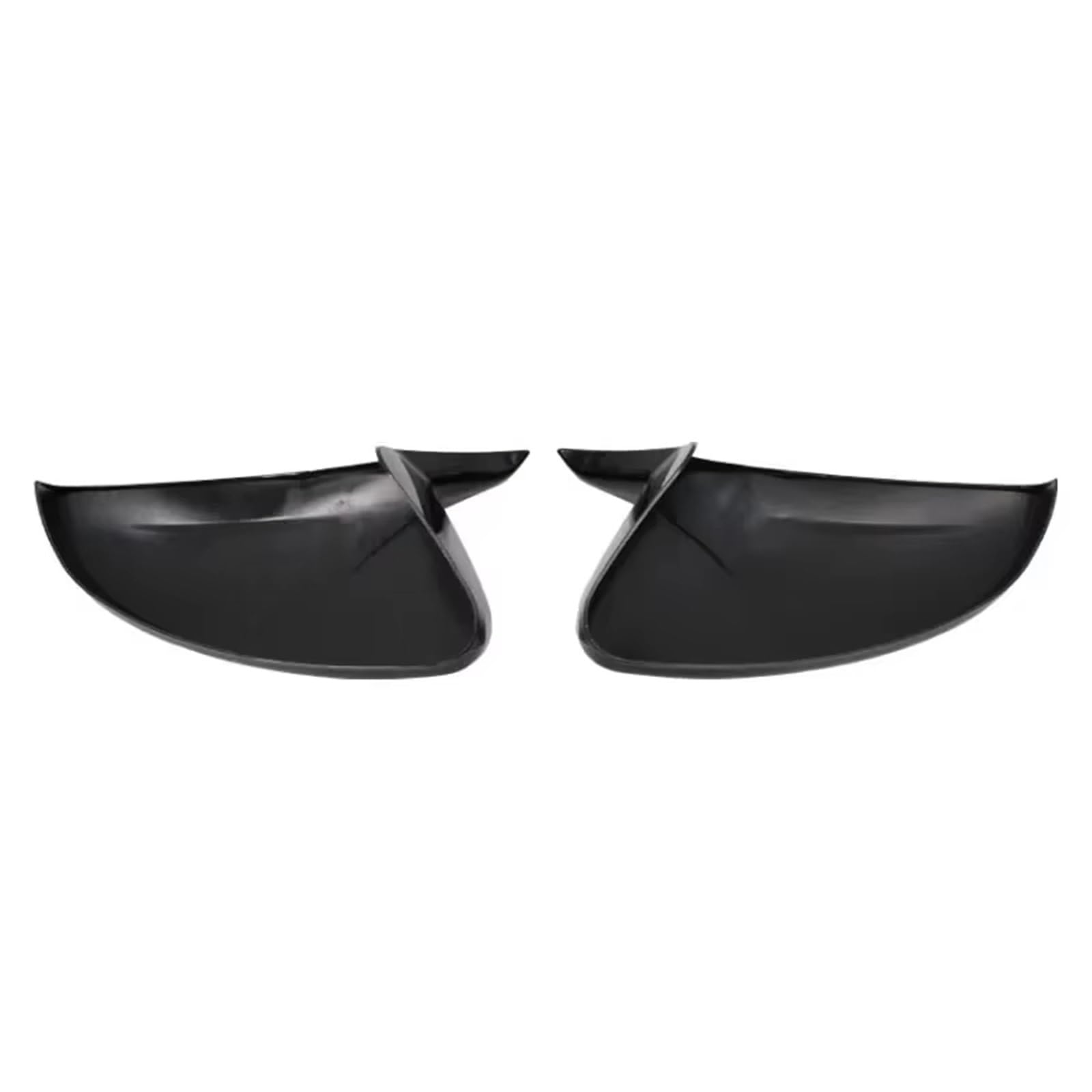 ZXYIWSDF Auto Seitenspiegel Kompatibel Mit Peugeot Für 208 308 408 508 Autospiegelabdeckungen Kappen Türspiegelabdeckungen Kappen Rückansichtskappe Seitenrückspiegelschalen(Black) von ZXYIWSDF