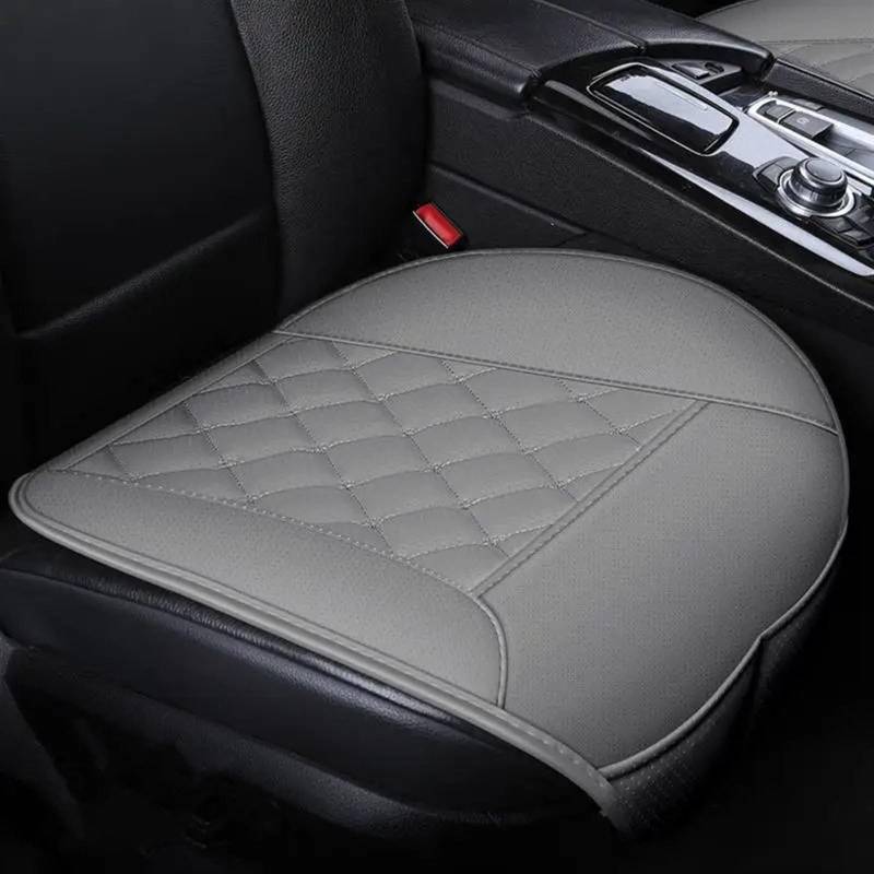 ZXYIWSDF Autositz-Schutzpolster Universal Vier Jahreszeiten Sitz Abdeckung Auto Sitzkissen Autos Sitz Abdeckung Auto Stuhl Protector Pad Matte Auto Zubehör(Gray,Full Set) von ZXYIWSDF