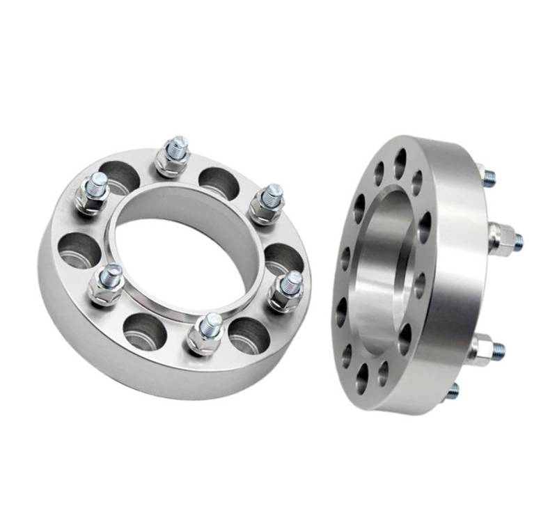 ZXYIWSDF Fahrzeugraddistanzscheiben Kompatibel Mit Ford Für Ranger 25/30/35/40/45/50/60 Mm PCD 6 X 139,7 CB 93,1 Mm Auto-Radabstandshalter-Adapter 6 Lug Radnabendichtungen M12 X 1,5(2PCS 60mm) von ZXYIWSDF