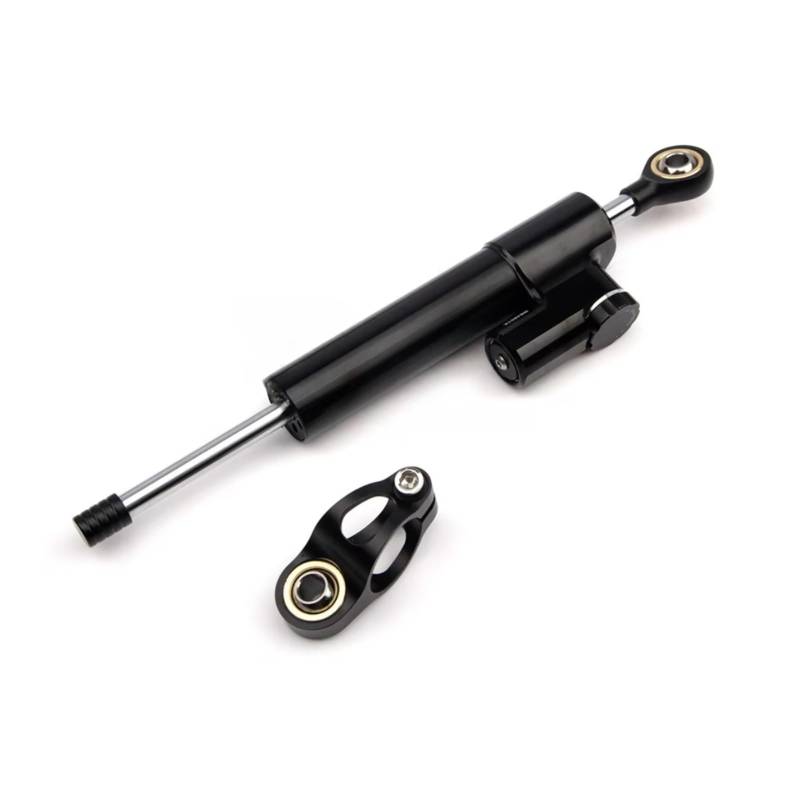 ZXYIWSDF Kompatibel Mit Motorrad-Lenkungsdämpfer, Universal-Titan-Lineal, Richtungsstabilisator-Dämpfer, Anti-Sway-Stoßdämpfer Übertragung(Black) von ZXYIWSDF