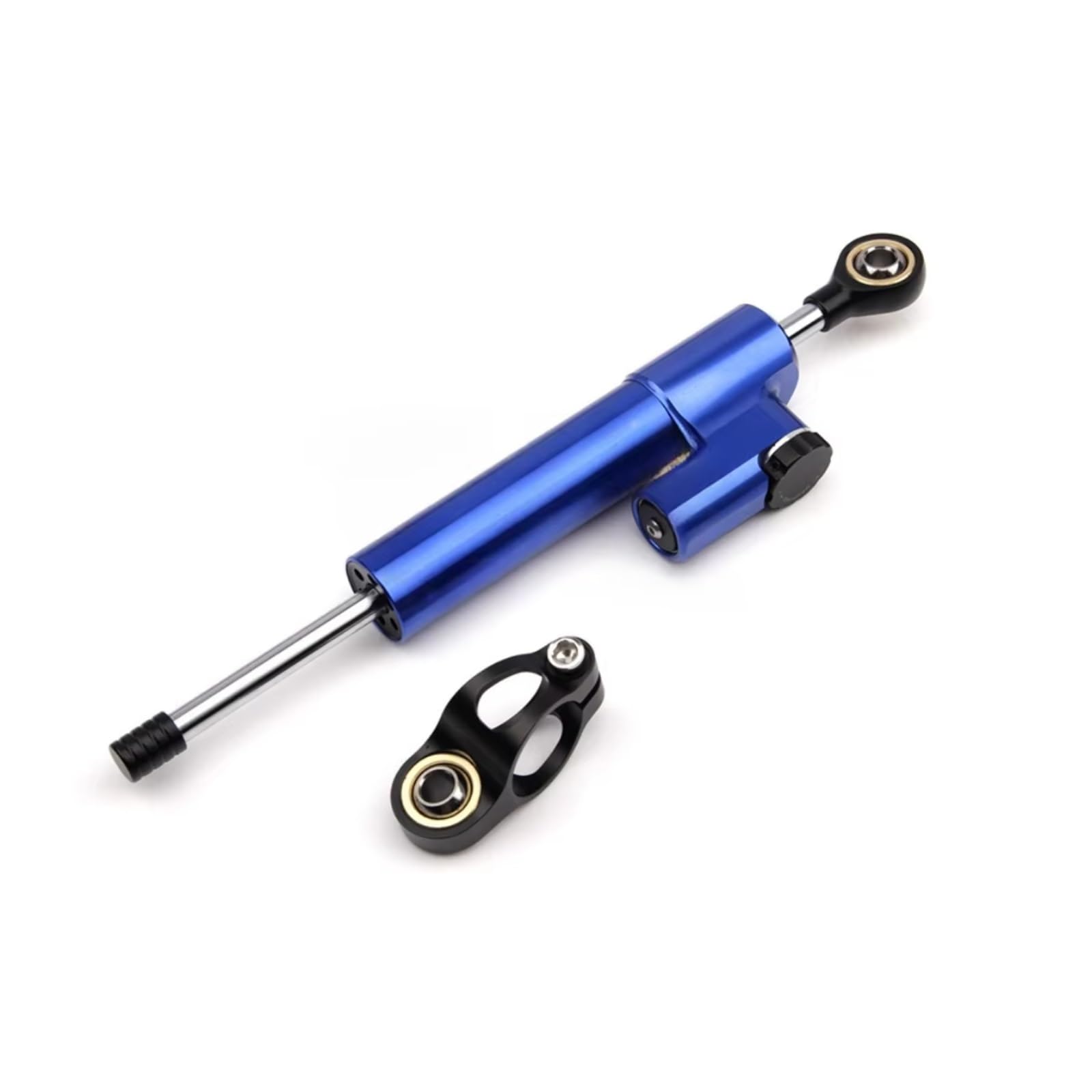 ZXYIWSDF Kompatibel Mit Motorrad-Lenkungsdämpfer, Universal-Titan-Lineal, Richtungsstabilisator-Dämpfer, Anti-Sway-Stoßdämpfer Übertragung(Blue) von ZXYIWSDF