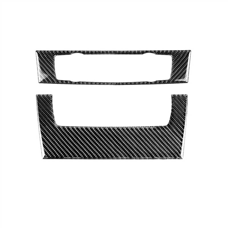 ZXYIWSDF Mittel Konsole CD-Panel Abdeckung Kompatibel Mit 3er E93 2005 2006 2007 2008 2009 2010 2011 2012 Auto-Mittelkonsole CD-Panel Dekorative Abdeckung Autozubehör(Type B) von ZXYIWSDF