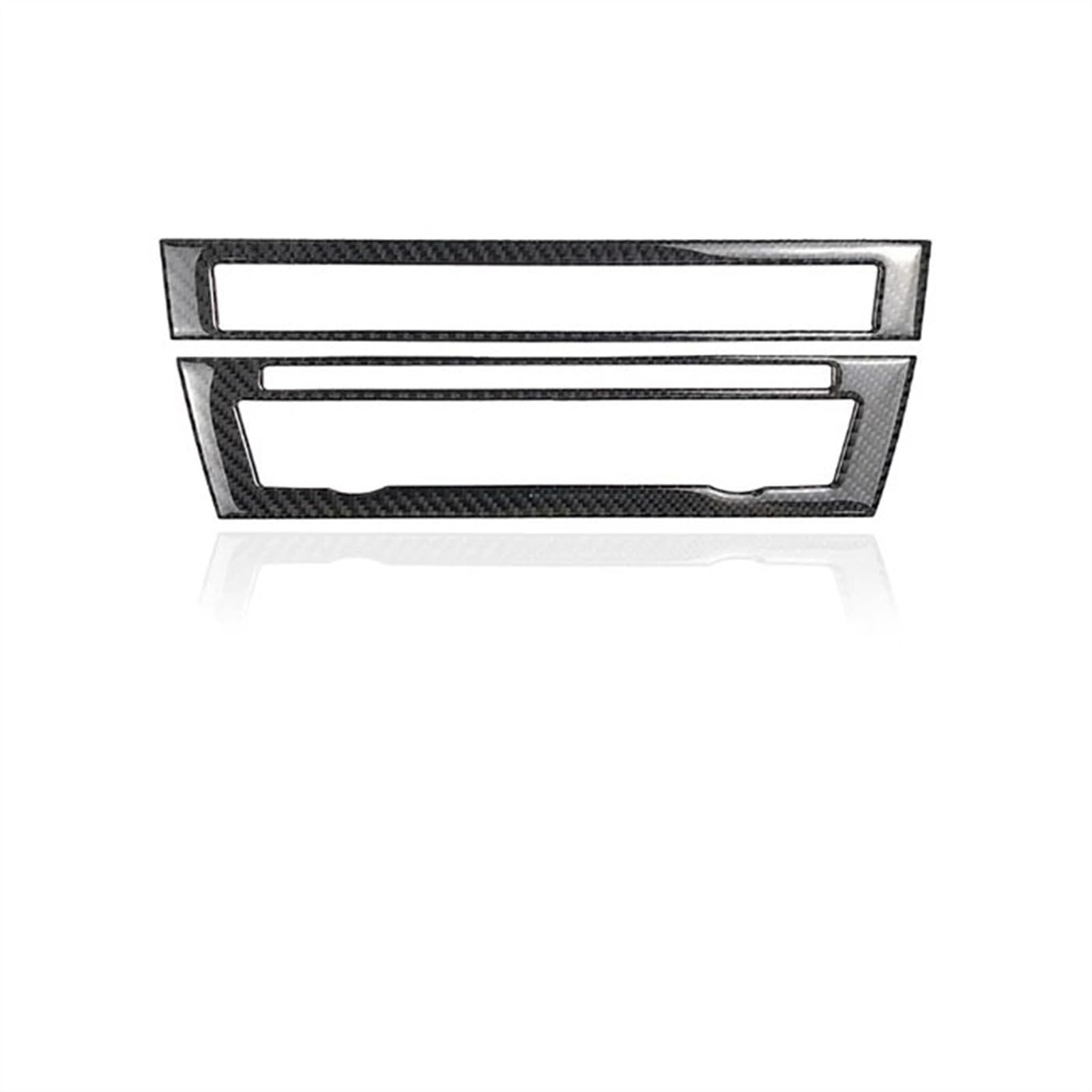ZXYIWSDF Mittel Konsole CD-Panel Abdeckung Kompatibel Mit 5 Series F10 2011 2012 2013 2014 2015 2016 2017 Linkslenker Autoinnenraum Mittelkonsole Panel Dekorative Abdeckung(B) von ZXYIWSDF